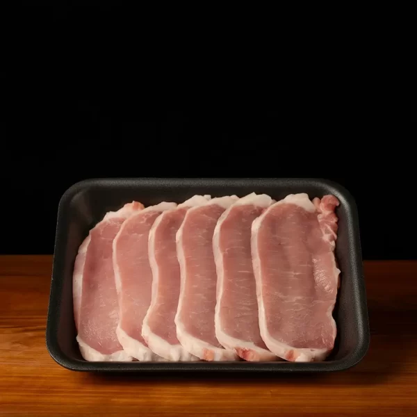 Scaloppine di lonza di suino italiano 100% in vaschetta da 300g - Carnescelta.it